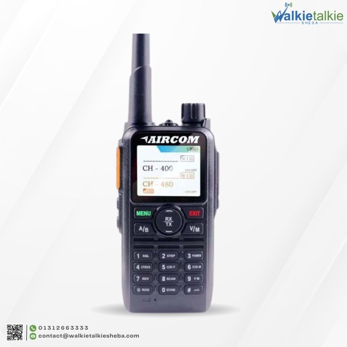 Aircom AC-UV88 Dual Band Walkie Talkie In BD