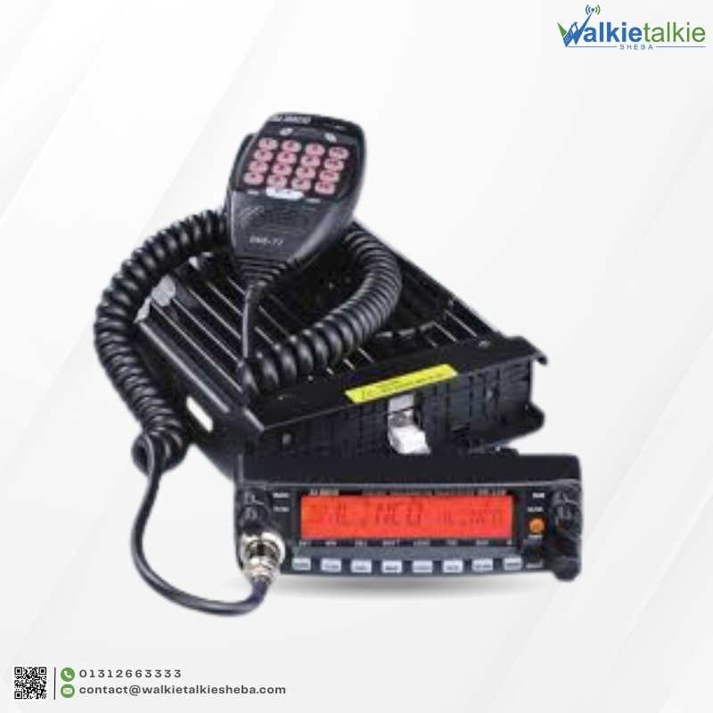 Alinco DR-638T Web product upper profile picture of walkie talkie sheba.