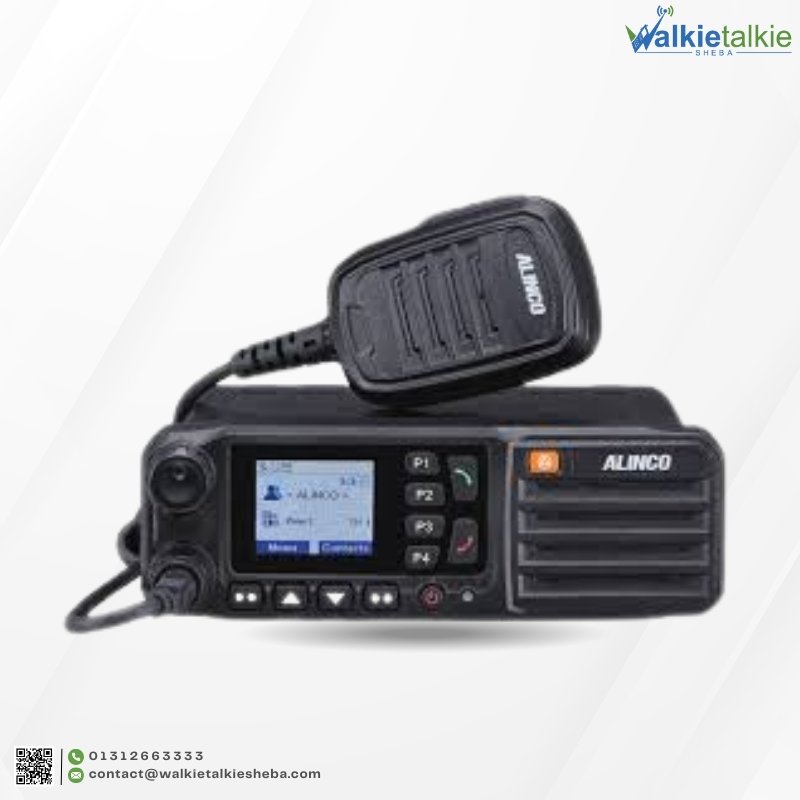 Alinco DR-D48 Web product Front profile picture of walkie talkie sheba.