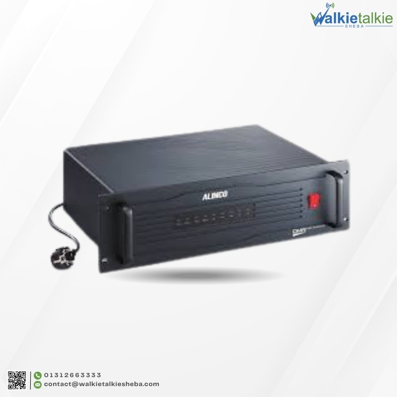 Alinco RS-D7 Repeater Web product Upper front profile picture of walkie talkie sheba.