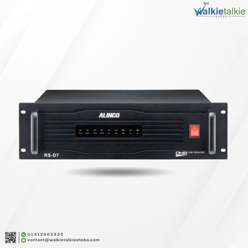 Alinco RS-D7 Repeater Web product front profile picture of walkie talkie sheba.