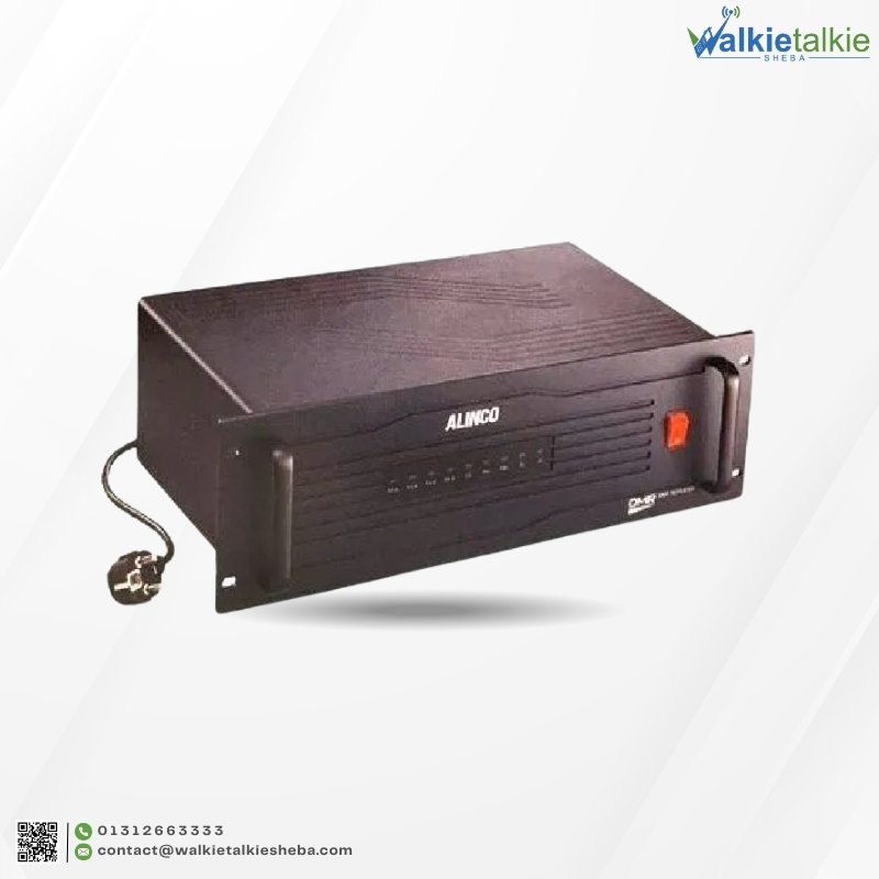 Alinco RS-D8 Repeater Web product Upper front profile picture of walkie talkie sheba.