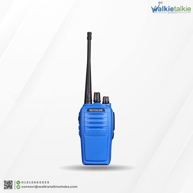 Motocom MC-250 Pro web product Front profile picture of walkie talkie sheba.